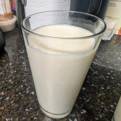 Dad's Banana Malt Shake