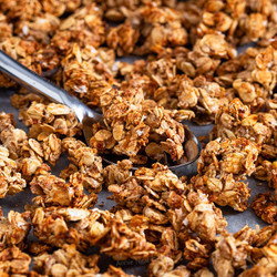 Banana Bread Granola {nut And Sugar Free!}