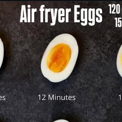Air Fryer Hard Boiled Eggs