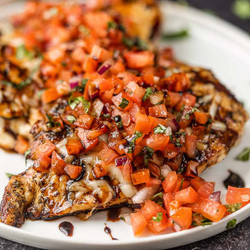 Skillet Bruschetta Chicken