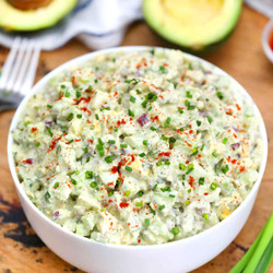 Creamy Avocado Egg Salad