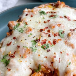 Turkey Marinara Spaghetti Squash