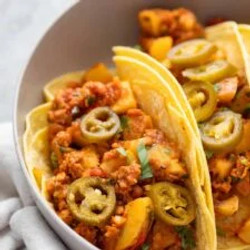 Vegan Potato And Chorizo Tacos