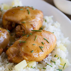 Sweet Asian Chicken With Pineapple Rice
