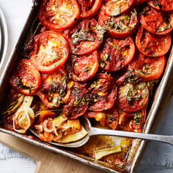 Cornish Briam (roasted Vegetable Traybake)