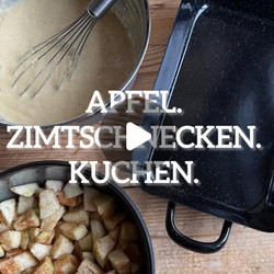 Apfel-Zimtschnecken-Kuchen