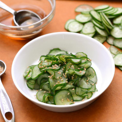 Sunomono Salad Recipe (japanese Cucumber Salad)