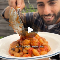 Salsicce E Fagioli All'uccelletto - Tuscan Sausage And Beans