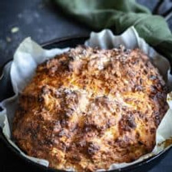 Irish Bacon And Cheddar Soda Bread