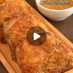 Air Fryer Crispy Fried Chicken With Jollibee-inspired Gravy