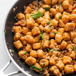 Pumpkin Gnocchi With Sage Butter Sauce