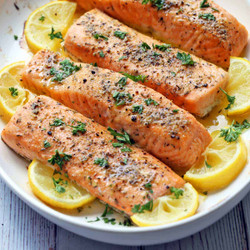 Oven-roasted Salmon