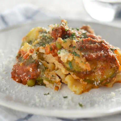 Slow-cooker Vegetable Lasagna