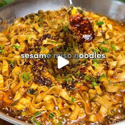 Sesame Miso Noodles