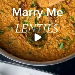 One Pan Marry Me Lentils