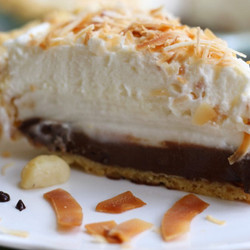 Haupia Pie With Macadamia Crust