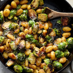 Gnocchi with Brussel Sprouts