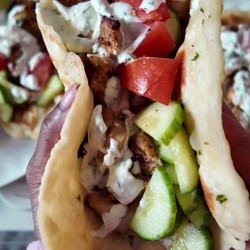 One Pan Chicken Platter &amp; Pita