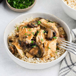 Crock Pot Cream Of Mushroom Chicken