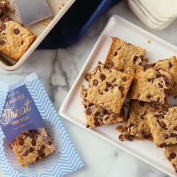 Bake Sale Chocolate Chip Oatmeal Brownies