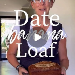 Date &amp; Banana Loaf (virtually Sugar Free)