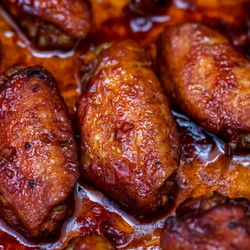 Honey Garlic Chicken Wings