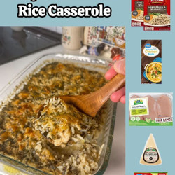 Easy Chicken And Rice Casserole