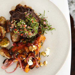 Braised Beef With Red Onion Gremolata