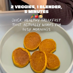 Apple Carrot Pancakes