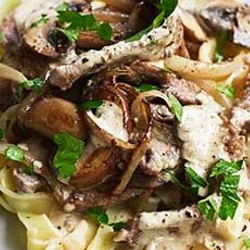 Beef Stroganoff