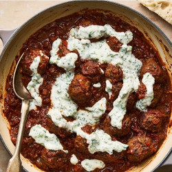 Kefte Tagine w/ Jalapeño sauce