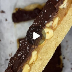 Healthier Homemade Snickers Bars