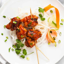 Vietnamese-style Sticky Chicken Skewers