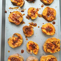 Cheesy Sweet Potatoes