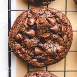 Easy Chocolate Chocolate Chip Cookies