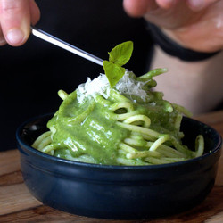 Spinach Carbonara
