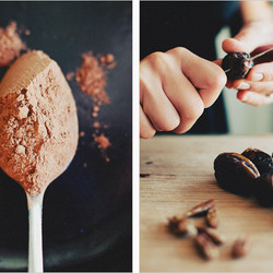 Almond Date Truffles