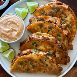 Crispy Honey Chipotle Chicken Tacos