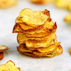 Homemade Baked Potato Chips
