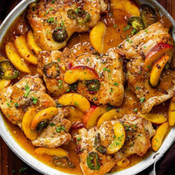 Jalapeno Peach Chicken