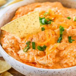 Crockpot Buffalo Chicken Dip