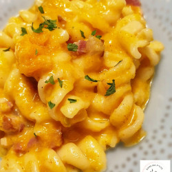One Pot Pasta Façon Carbonara Au Potiron
