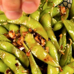 Chili Garlic Edamame