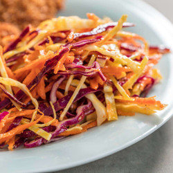 Coleslaw With Creamy Chili Vinaigrette Recipe