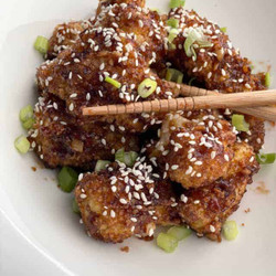Honey Garlic Baked Cauliflower Recipe