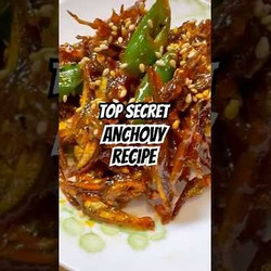 Spicy Gochujang Anchovy Stir-fry delicious easy snack main  must