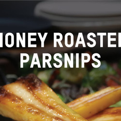 Honey Roasted Parsnips