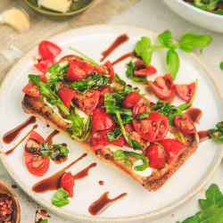 Quick &amp; Easy Caprese Toasts