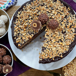 Gino's EASY Ferrero Rocher Cake