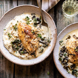 Slow Cooker French Wine And Mustard Chicken.